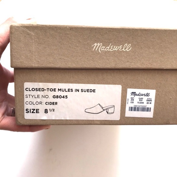 EUC Madewell The Walker Mule in Cider - Picture 11 of 11